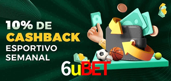 10% de bônus de cashback na 6ubet